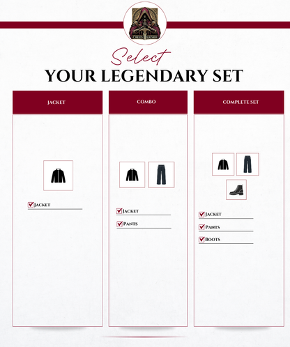 Women's Leather Suit – Asymmetrical Jacket & Slim Pants, Avant Garde Fashion