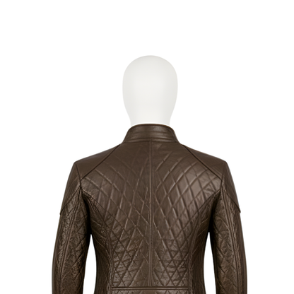 Handmade Brown Quilted Leather Jerkin with Matching Pants – Renaissance Leather Outfit – Medieval LARP Costume