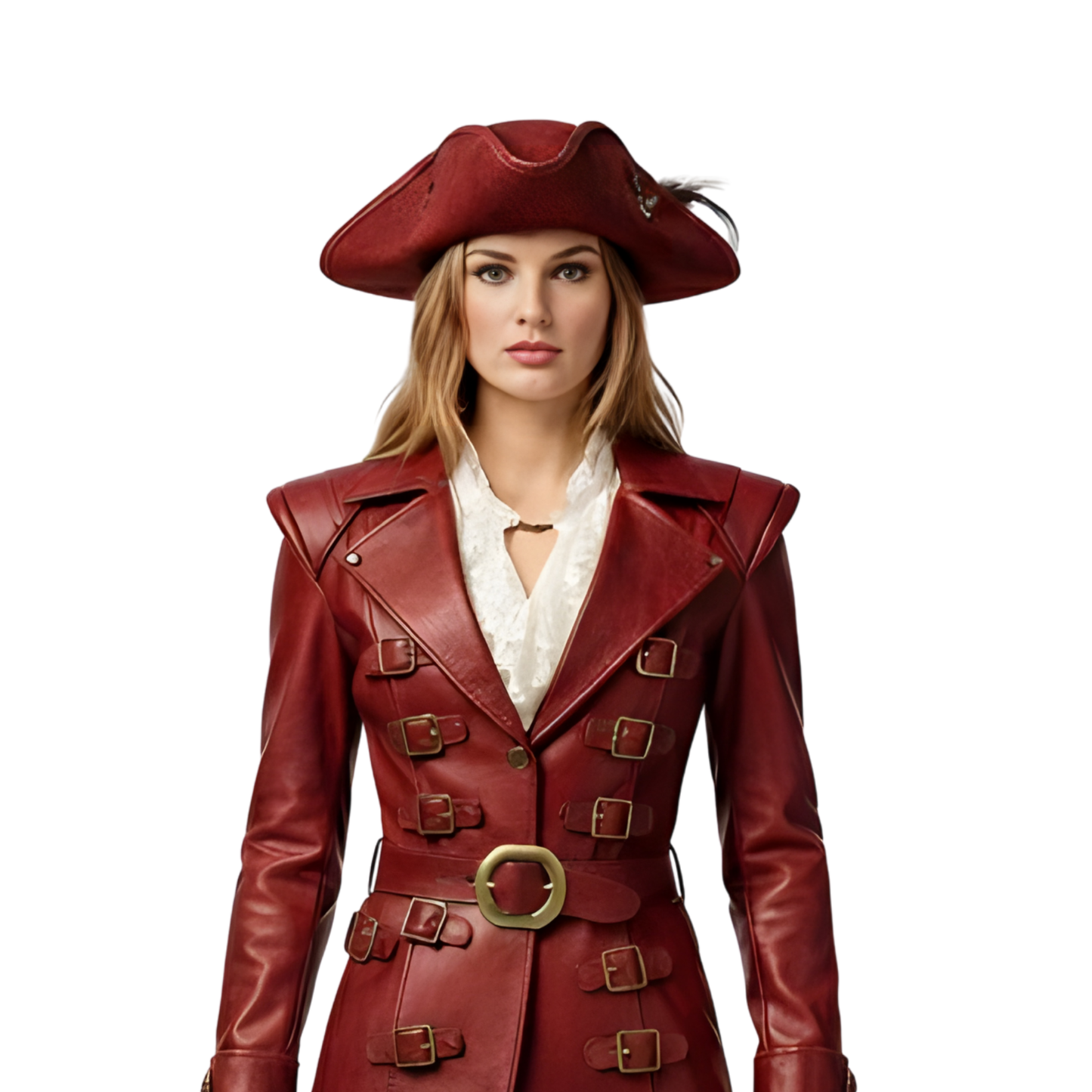 Handmade Leather Renaissance Pirate Costume – Buccaneer Cosplay Outfit for LARP, Fantasy & Medieval