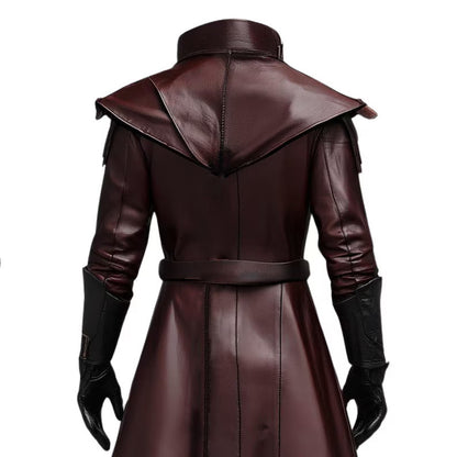 The Shadow Enforcer - Men's Renaissance Nobleman Outfit - Classic Medieval Victorian Coat For Cosplay - LARP Costumes