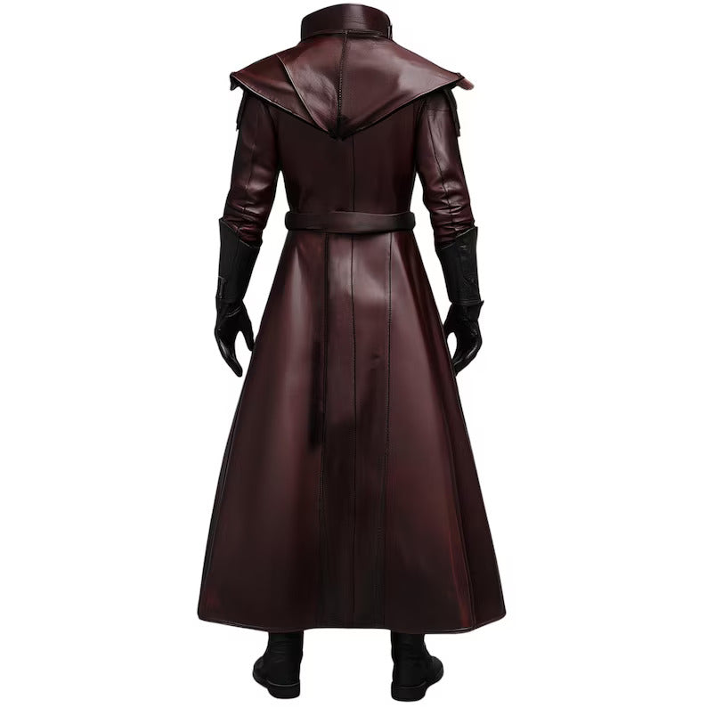The Shadow Enforcer - Men's Renaissance Nobleman Outfit - Classic Medieval Victorian Coat For Cosplay - LARP Costumes