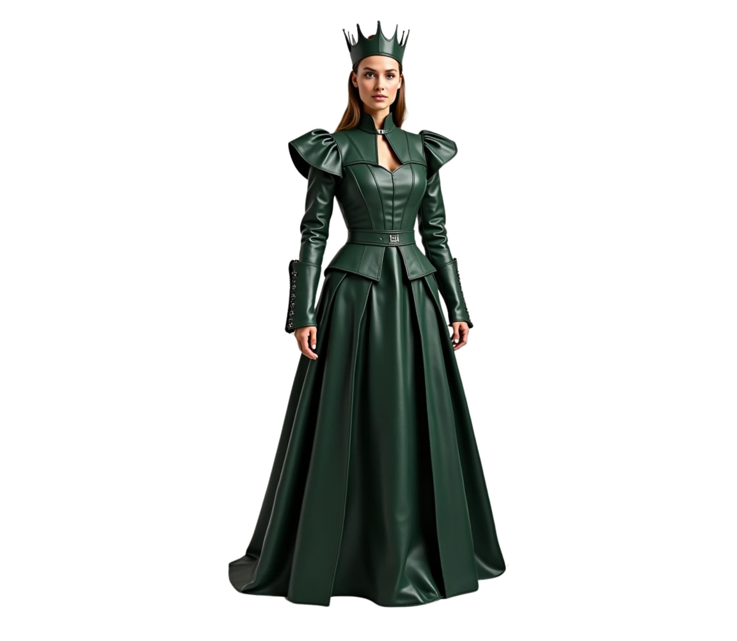 The Shadow Queen, Gothic Queen Dress, Medieval Faantasy Gown, Queen Cosplay, Halloween Outfit