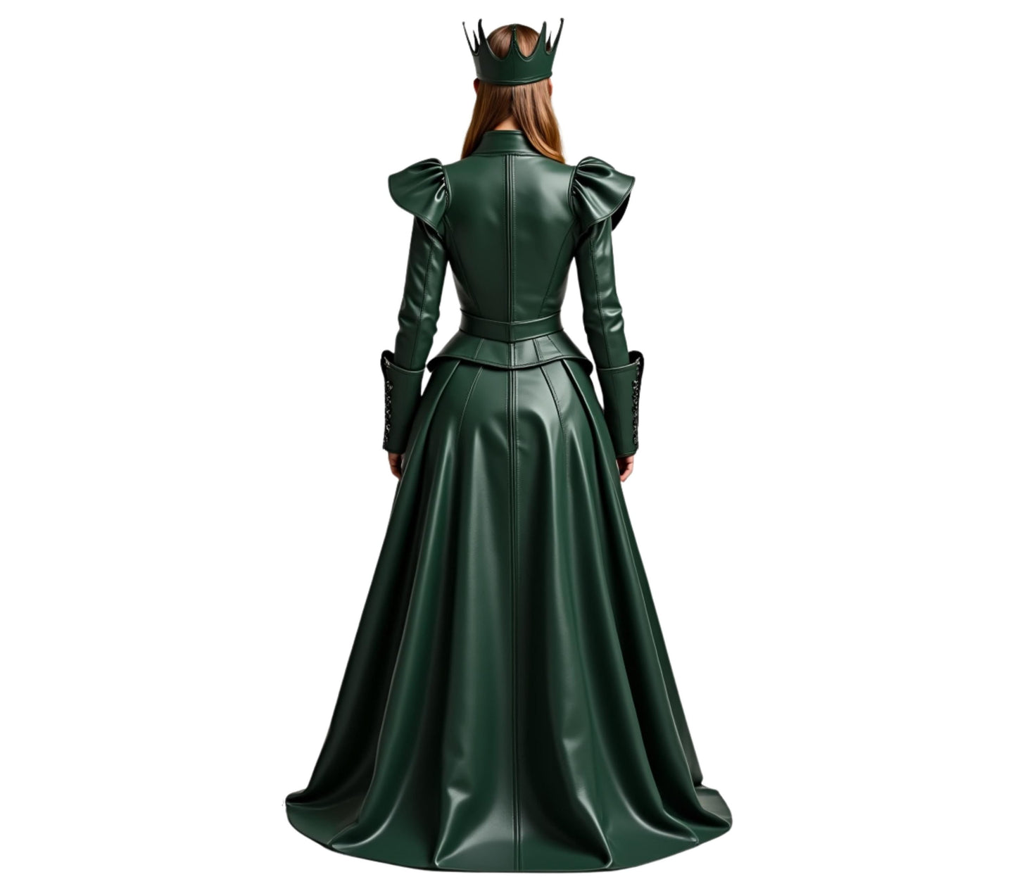 The Shadow Queen, Gothic Queen Dress, Medieval Faantasy Gown, Queen Cosplay, Halloween Outfit