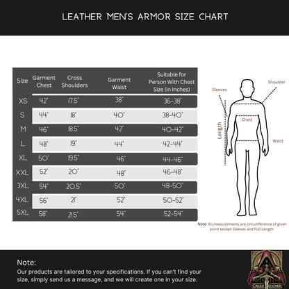 The Shadow Ronin - Handmade Pure Black Leather Samurai Knight Armor - Medieval Cosplay Chest Armor - Genuine Leather Viking Gifts Costume