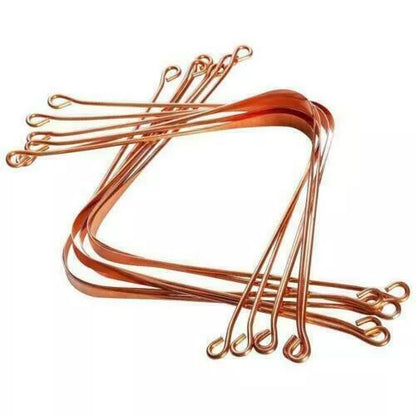 Tounge Cleaner Copper Metal Ayurvedic Scraper