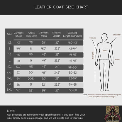 Steampunk Leather Trench Coat Costume: Gothic Hunter Outfit – Dark Fantasy LARP & Cosplay Wear