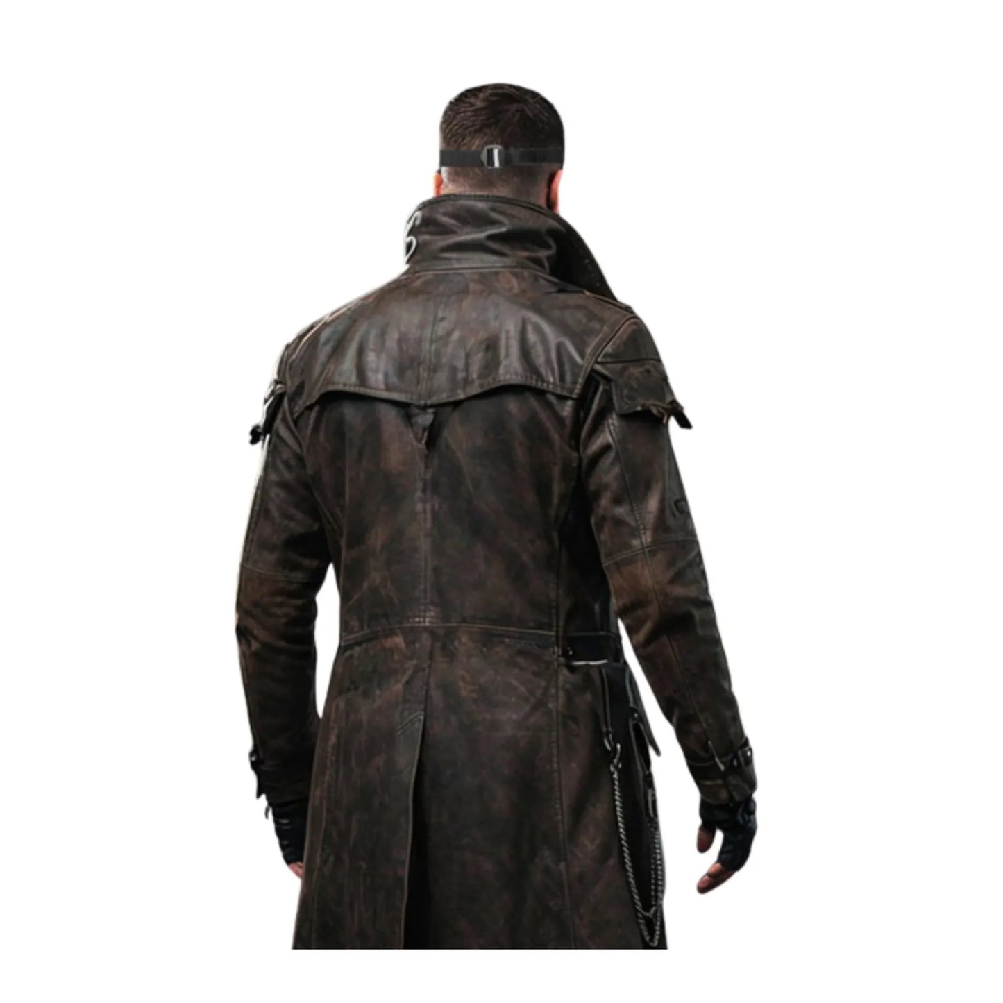 The Plague Reaper - Gothic Steampunk Costume - Post Apocalyptic Vampire Hunter Cosplay - Halloween Leather Outfit for Men