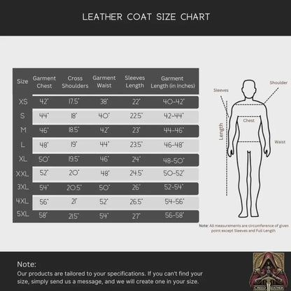 The Plague Reaper - Gothic Steampunk Costume - Post Apocalyptic Vampire Hunter Cosplay - Halloween Leather Outfit for Men
