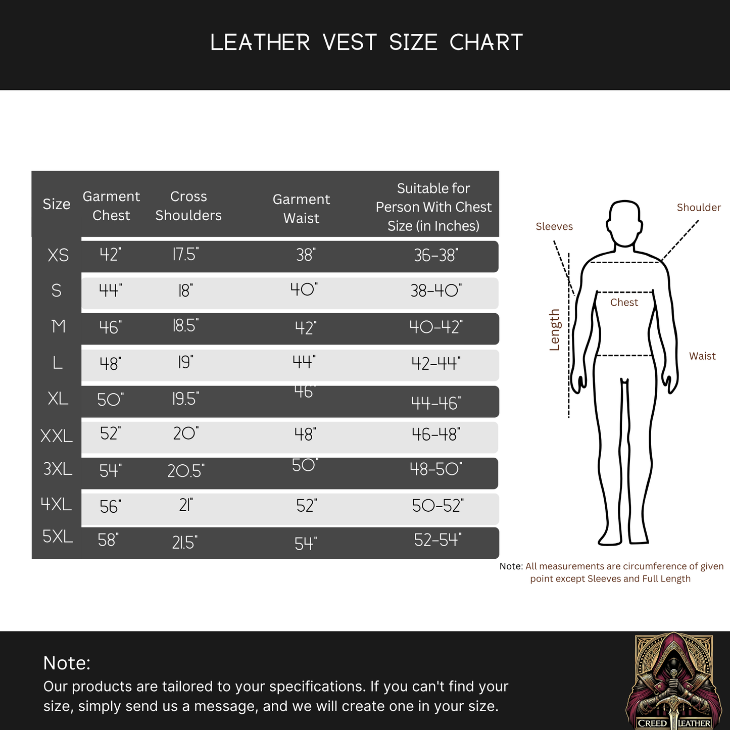 Dark Green Leather Viking Vest with Fur Collar - LARP Cosplay